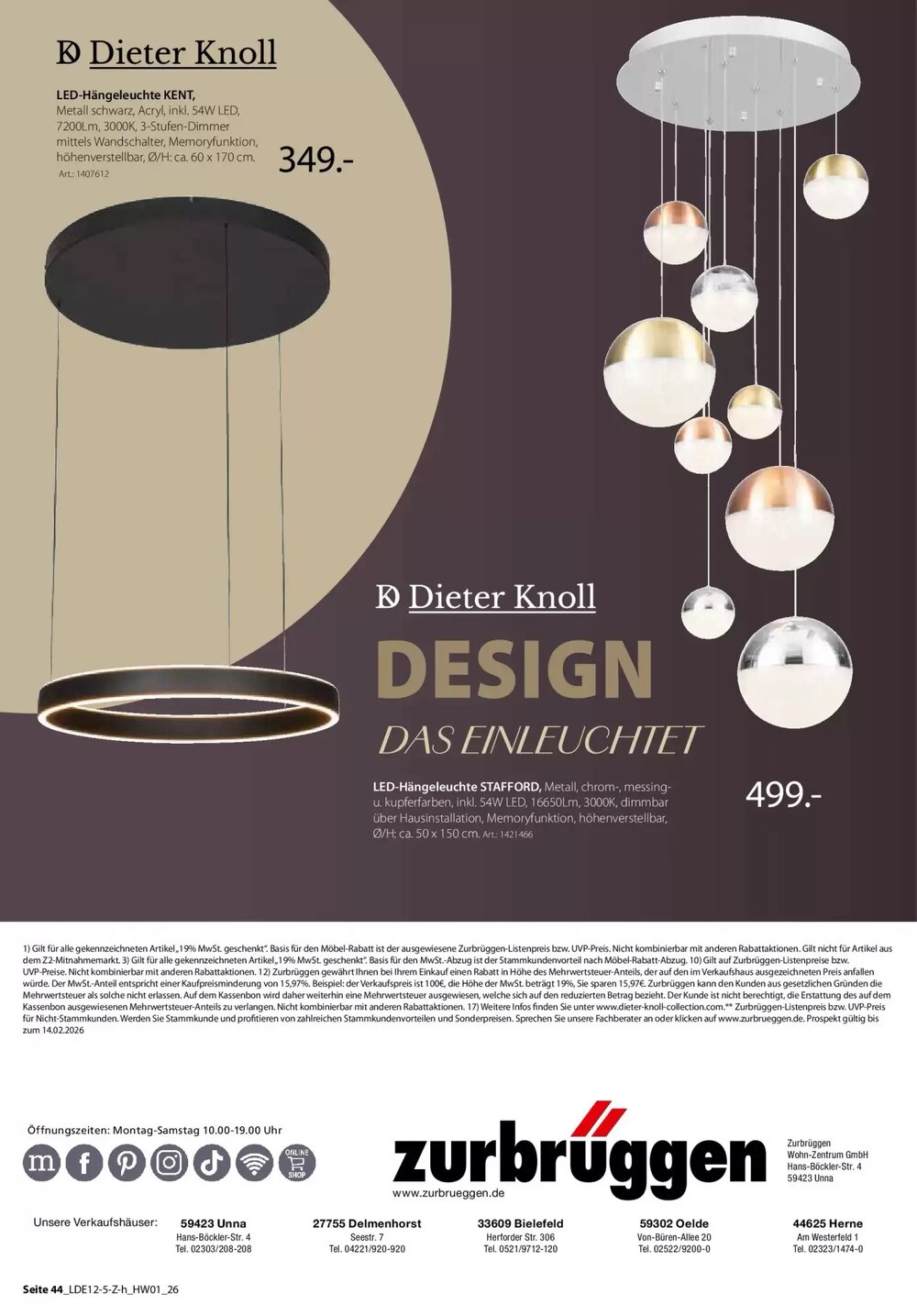 Zurbrüggen Prospekt (ab 28.12.2025) zum Blättern - Seite 56