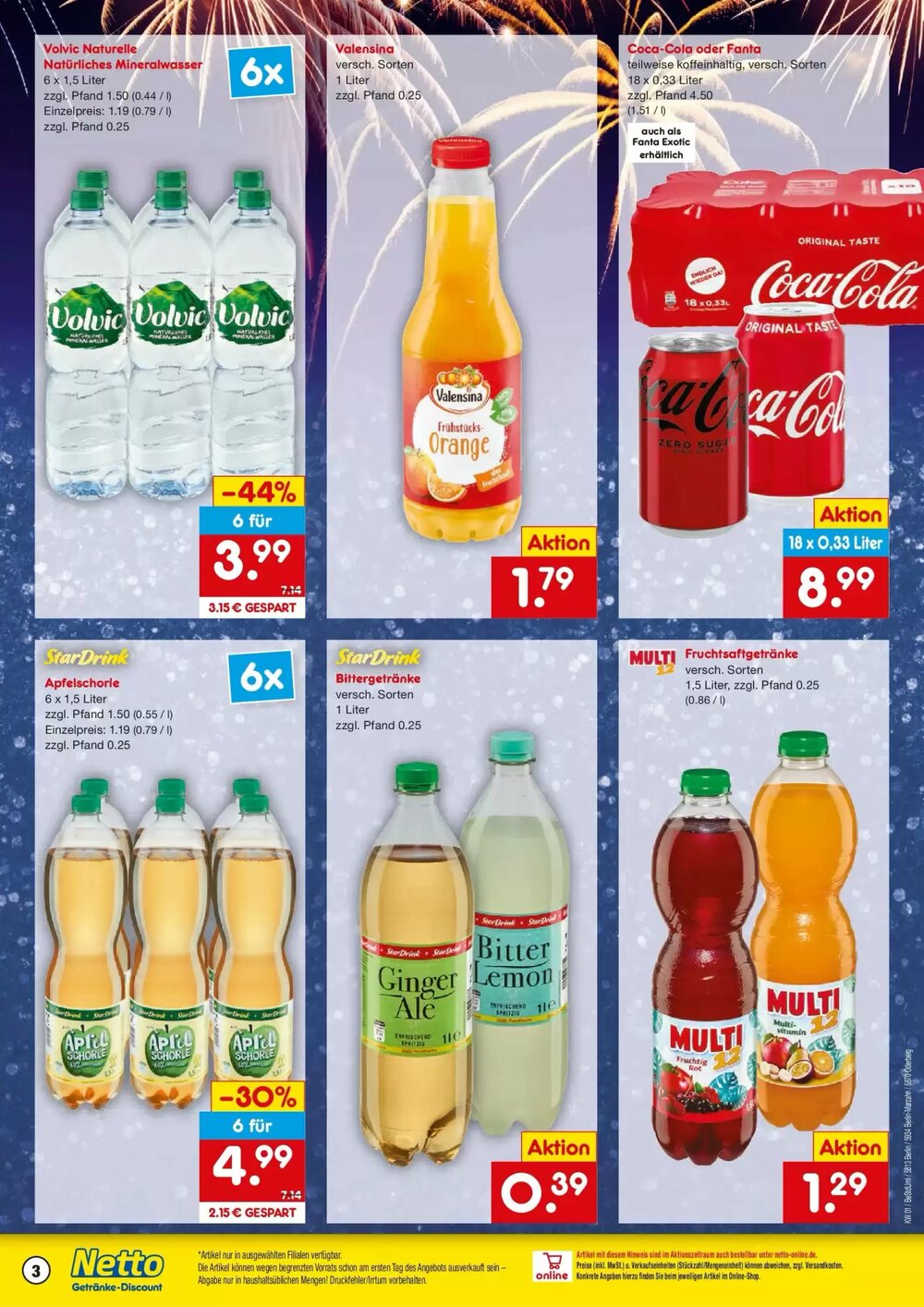 Netto Getränke Discount Prospekt (ab 28.12.2025) zum Blättern - Seite 3