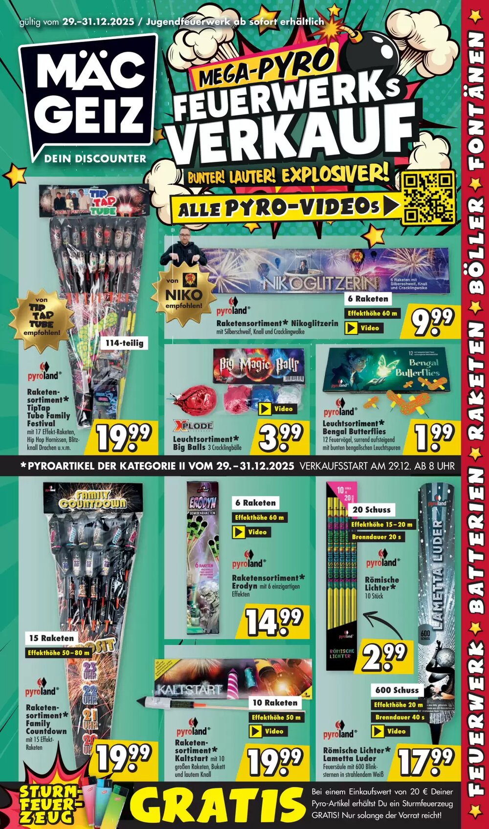 Mäc Geiz Prospekt (ab 29.12.2025) zum Blättern - Seite 1