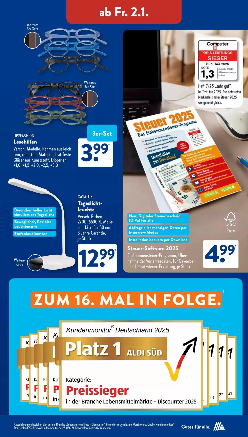 Aldi Süd Prospekt (ab 29.12.2025) zum Blättern - Seite 7