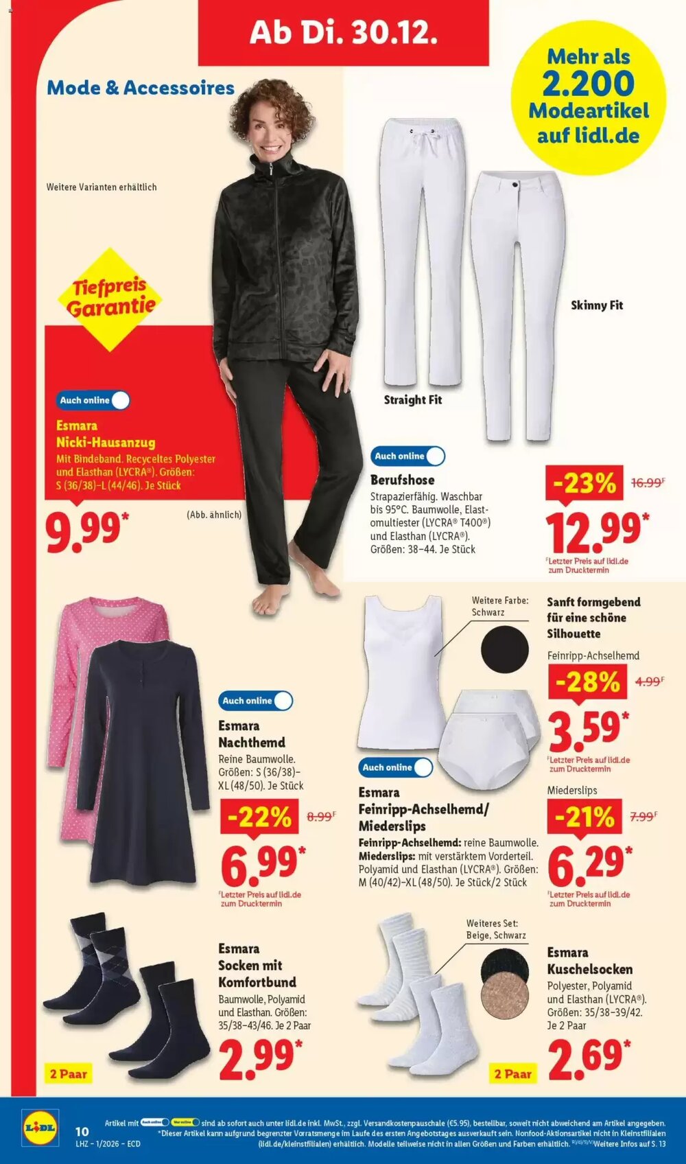 Lidl Prospekt (ab 29.12.2025) zum Blättern - Seite 6
