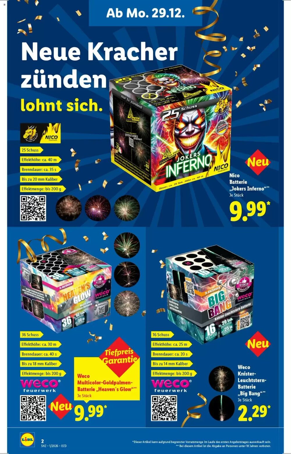 Lidl Prospekt (ab 29.12.2025) zum Blättern - Seite 2