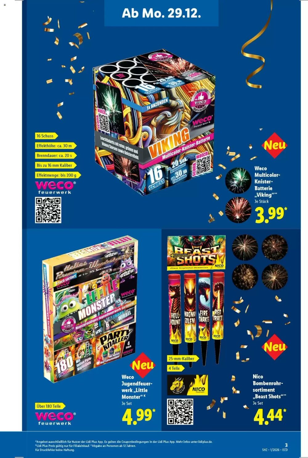 Lidl Prospekt (ab 29.12.2025) zum Blättern - Seite 3