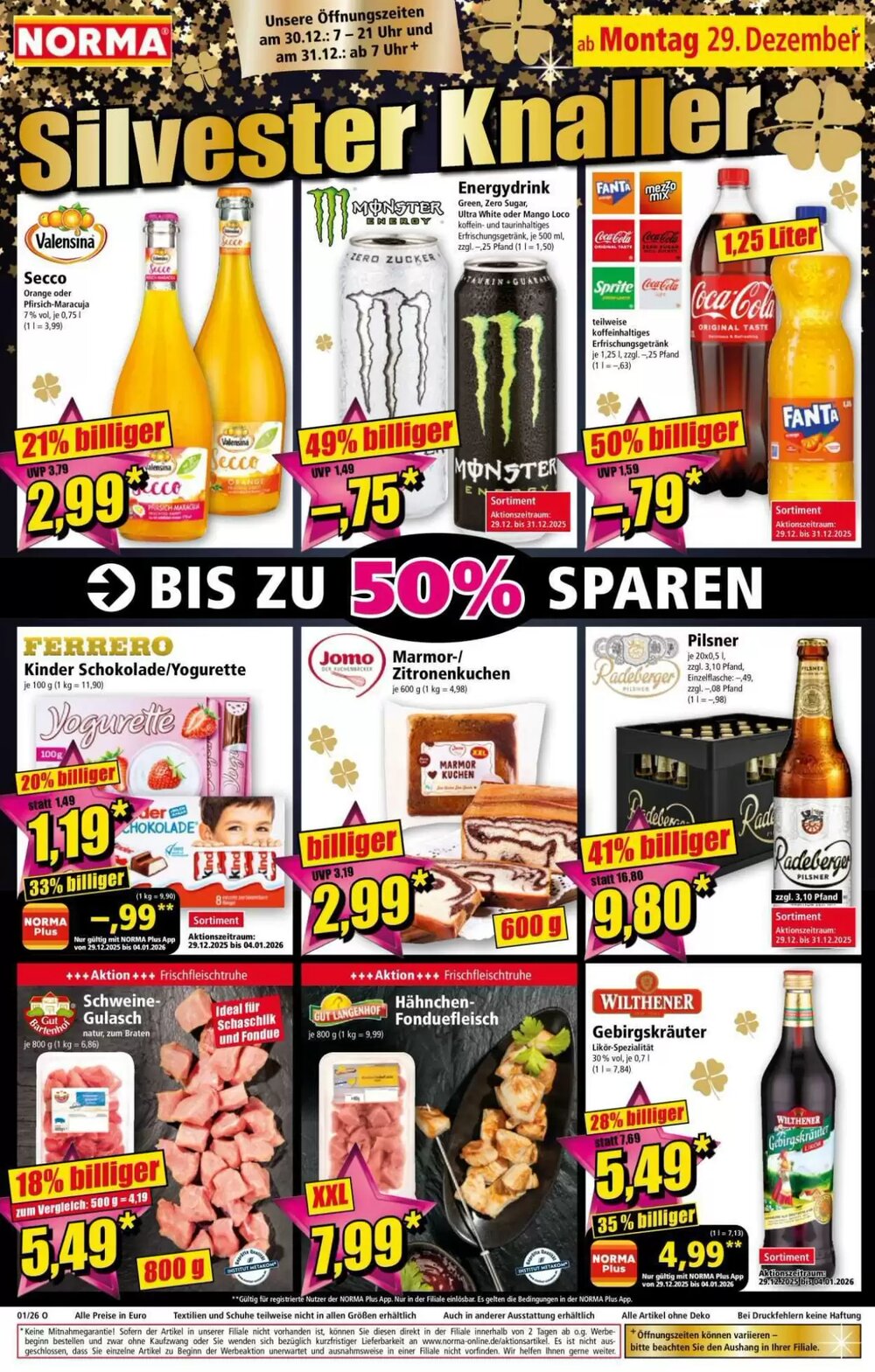 Norma Prospekt (ab 29.12.2025) zum Blättern - Seite 1