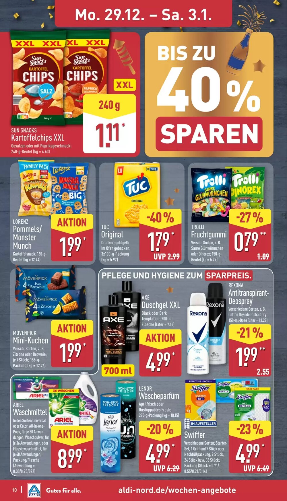 Aldi Nord Prospekt (ab 29.12.2025) zum Blättern - Seite 10