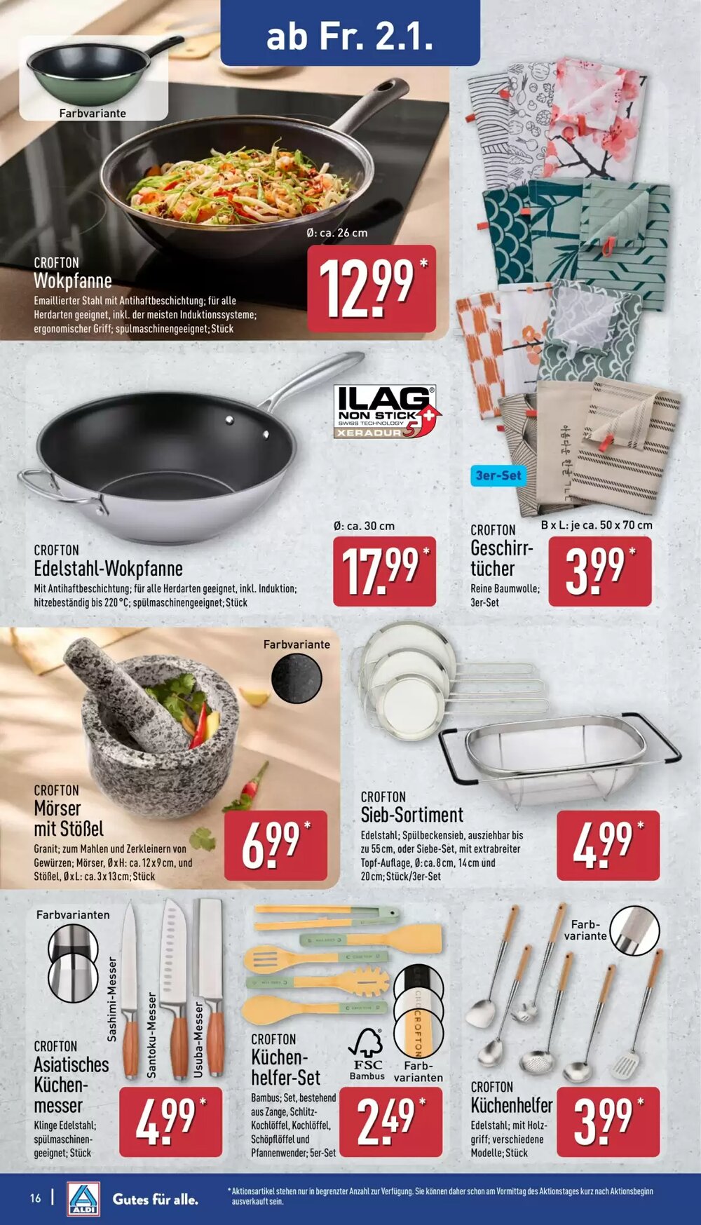 Aldi Nord Prospekt (ab 29.12.2025) zum Blättern - Seite 16