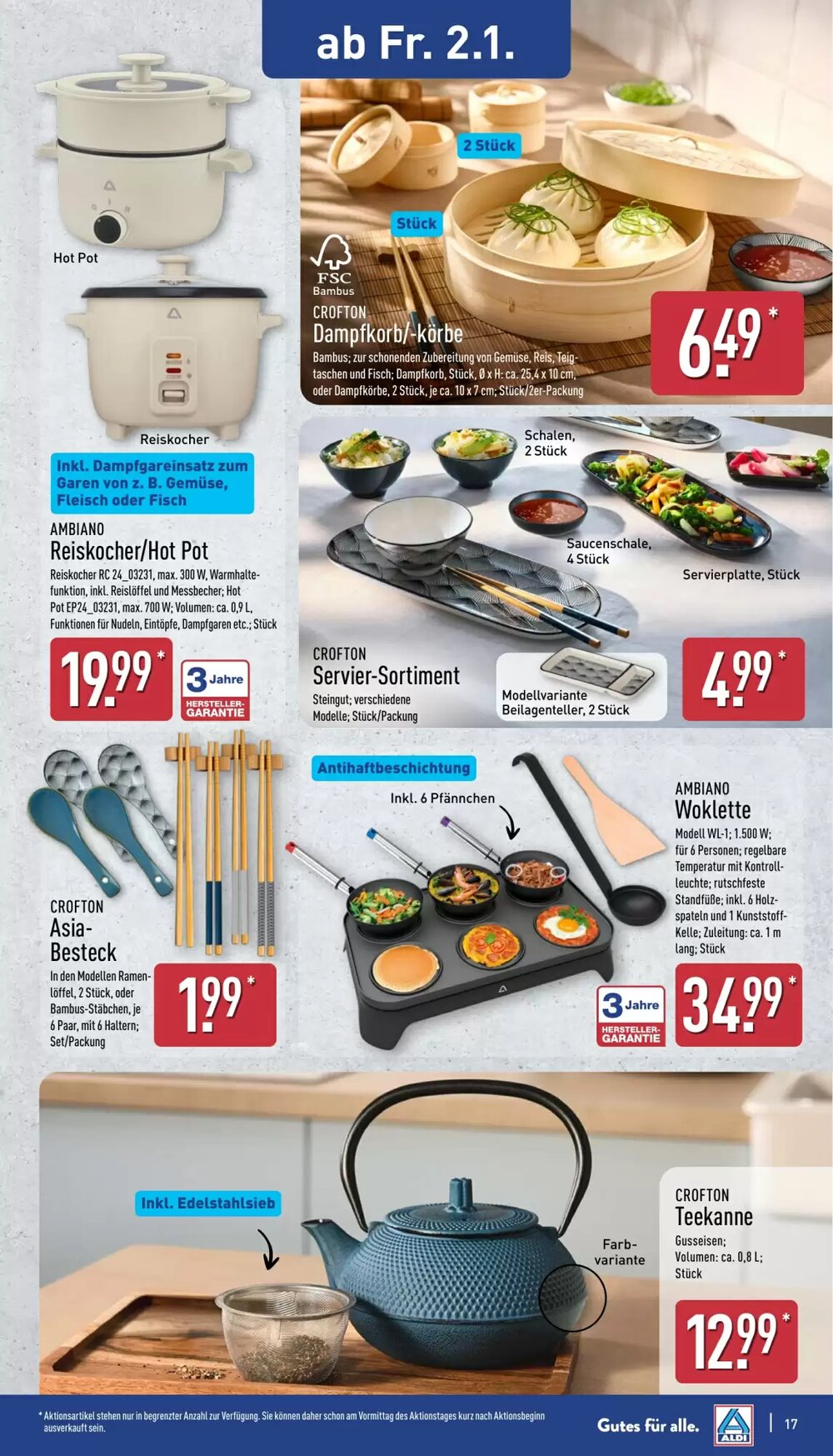 Aldi Nord Prospekt (ab 29.12.2025) zum Blättern - Seite 17