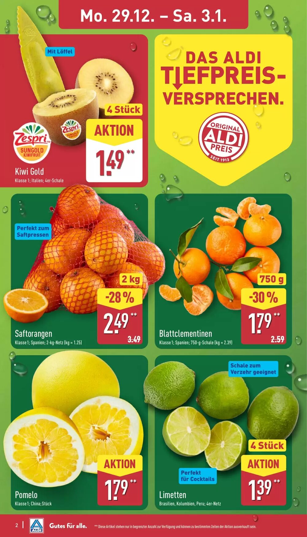 Aldi Nord Prospekt (ab 29.12.2025) zum Blättern - Seite 2