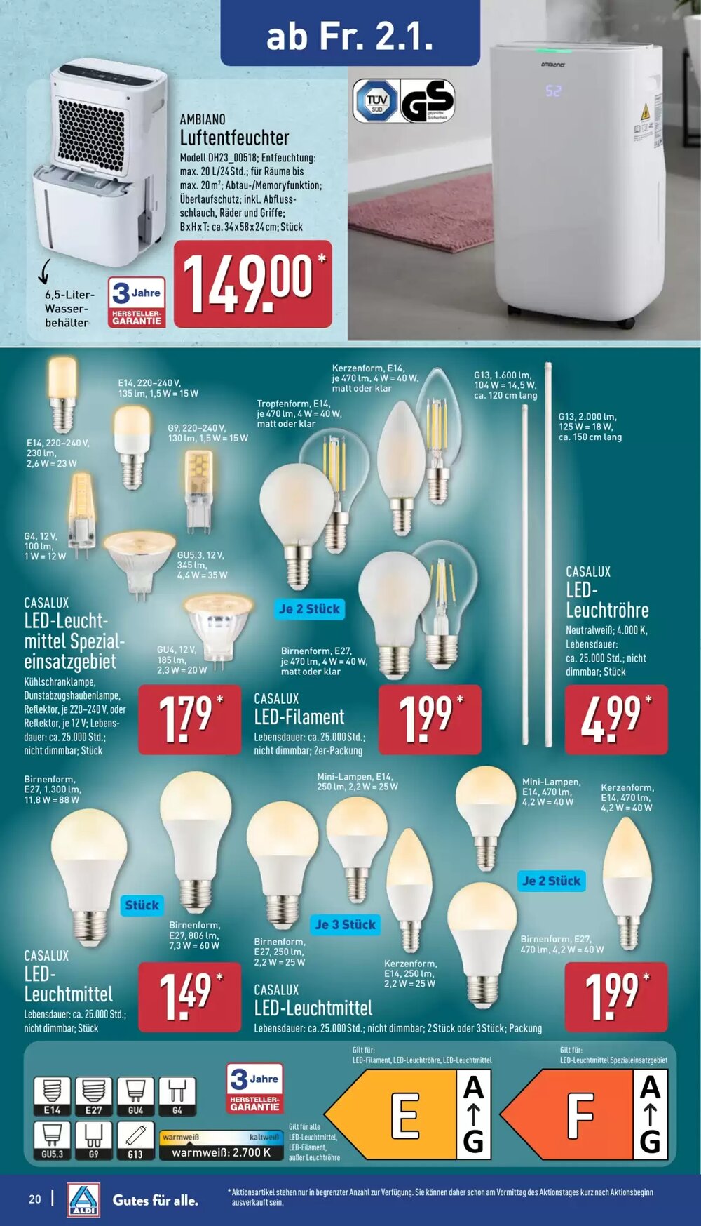 Aldi Nord Prospekt (ab 29.12.2025) zum Blättern - Seite 20