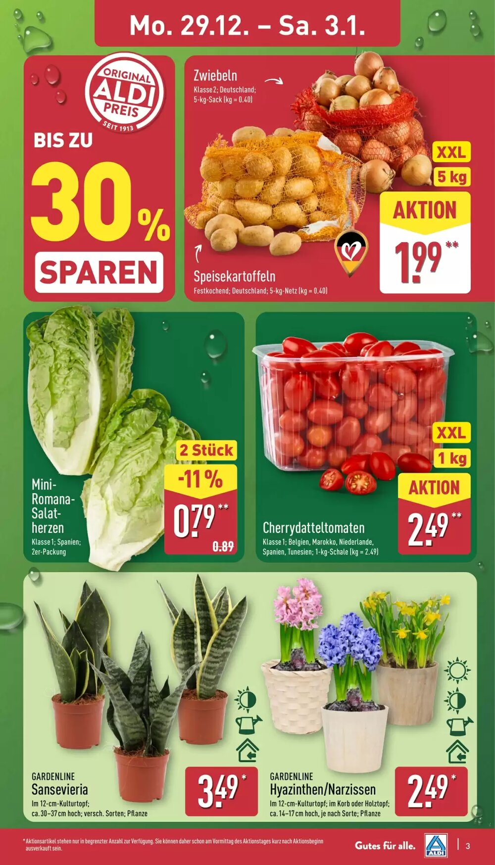 Aldi Nord Prospekt (ab 29.12.2025) zum Blättern - Seite 3