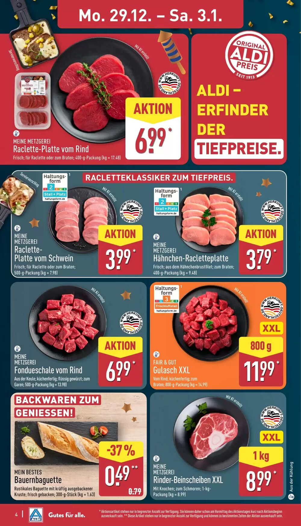 Aldi Nord Prospekt (ab 29.12.2025) zum Blättern - Seite 4