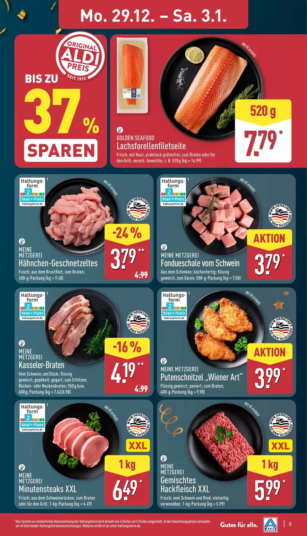 Aldi Nord Prospekt (ab 29.12.2025) zum Blättern - Seite 5