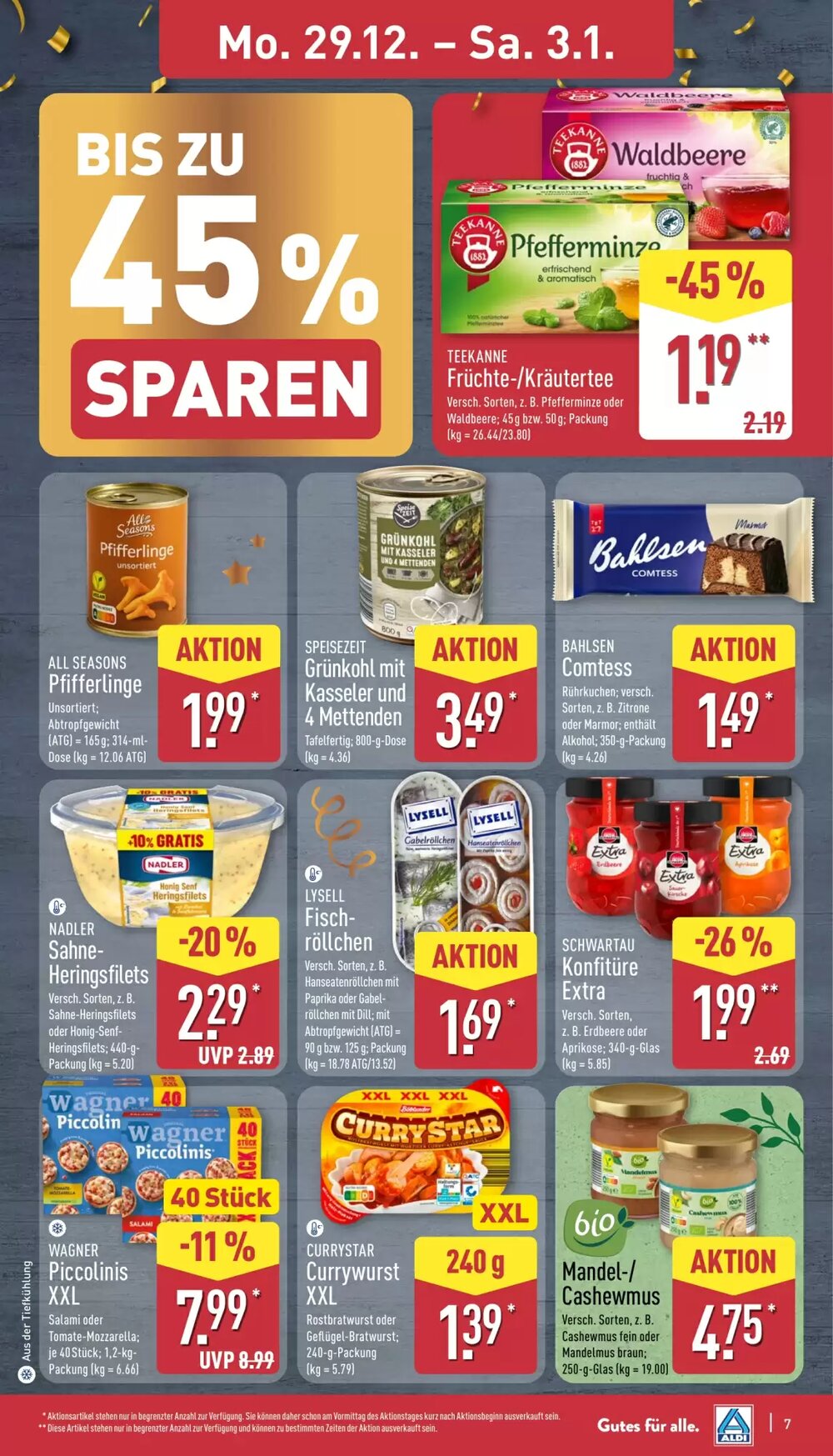 Aldi Nord Prospekt (ab 29.12.2025) zum Blättern - Seite 7