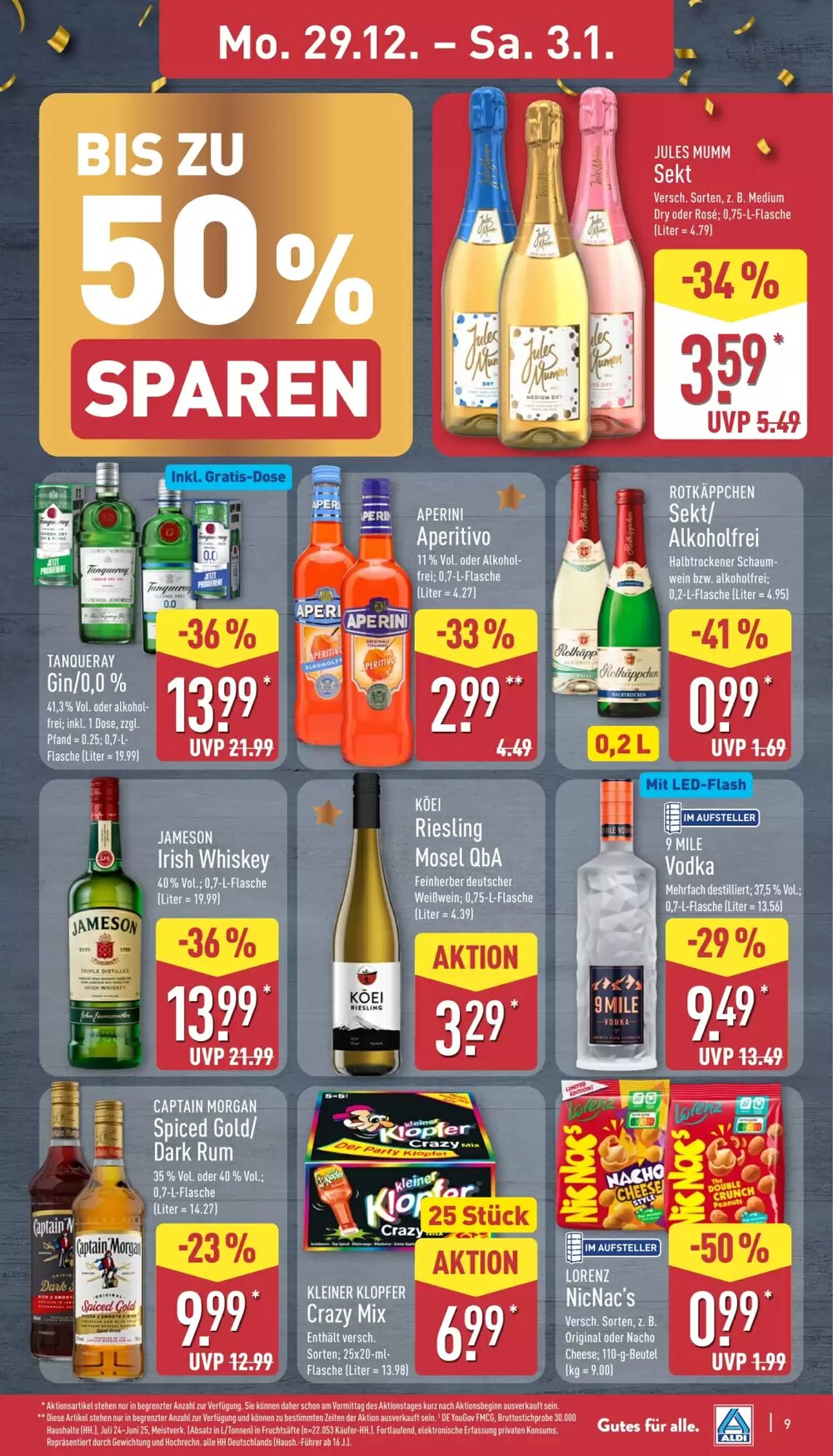 Aldi Nord Prospekt (ab 29.12.2025) zum Blättern - Seite 9