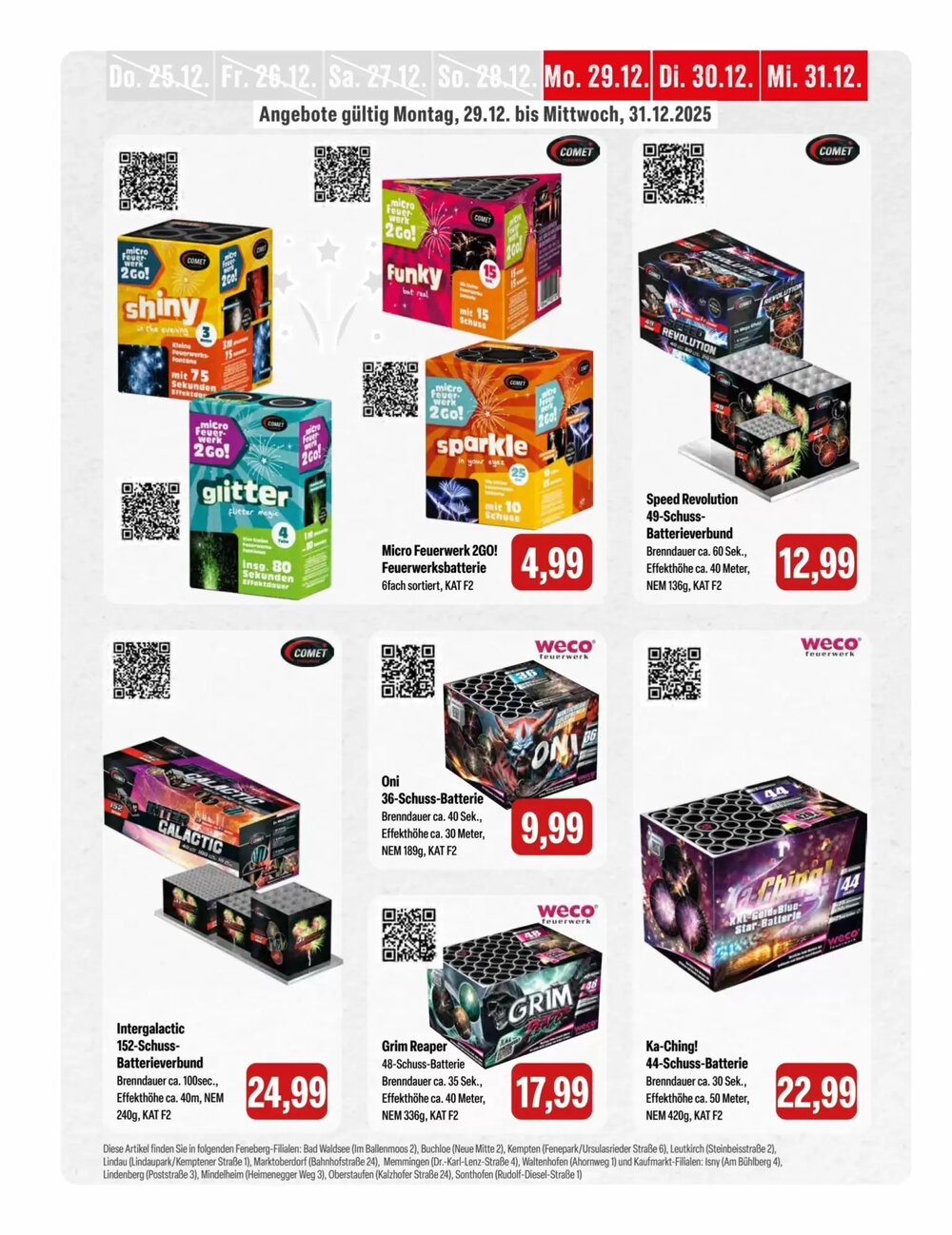 Feneberg Prospekt (ab 29.12.2025) zum Blättern - Seite 12
