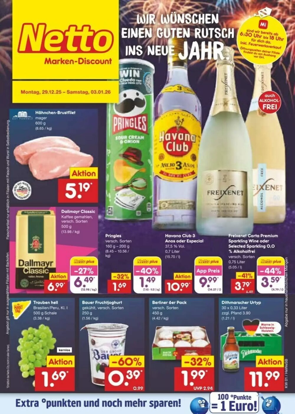 Netto Marken-Discount Prospekt (ab 29.12.2025) zum Blättern - Seite 1