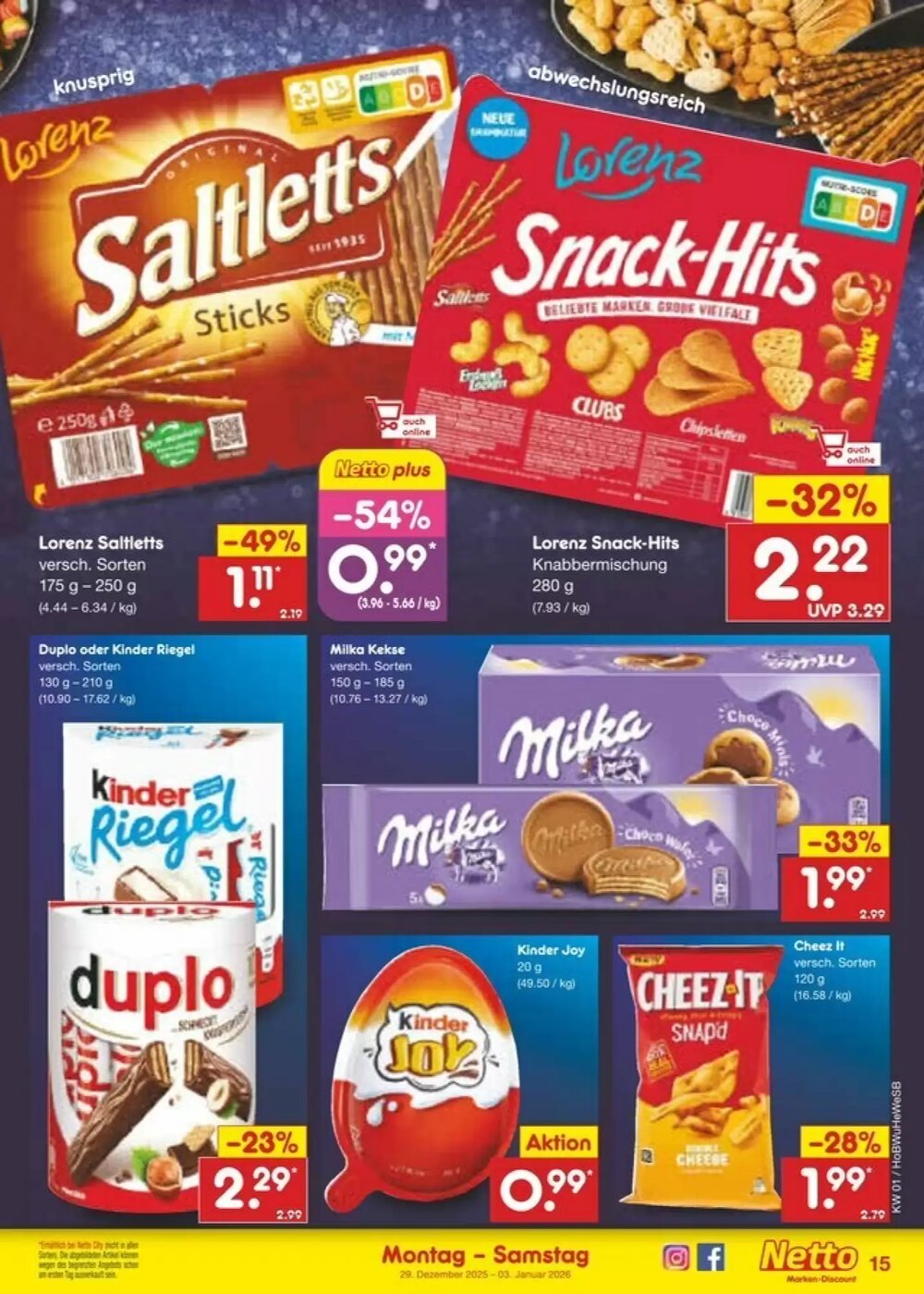 Netto Marken-Discount Prospekt (ab 29.12.2025) zum Blättern - Seite 15