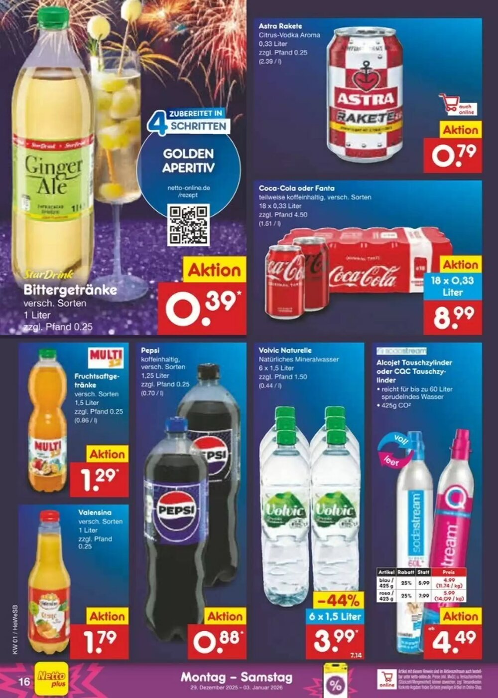 Netto Marken-Discount Prospekt (ab 29.12.2025) zum Blättern - Seite 16