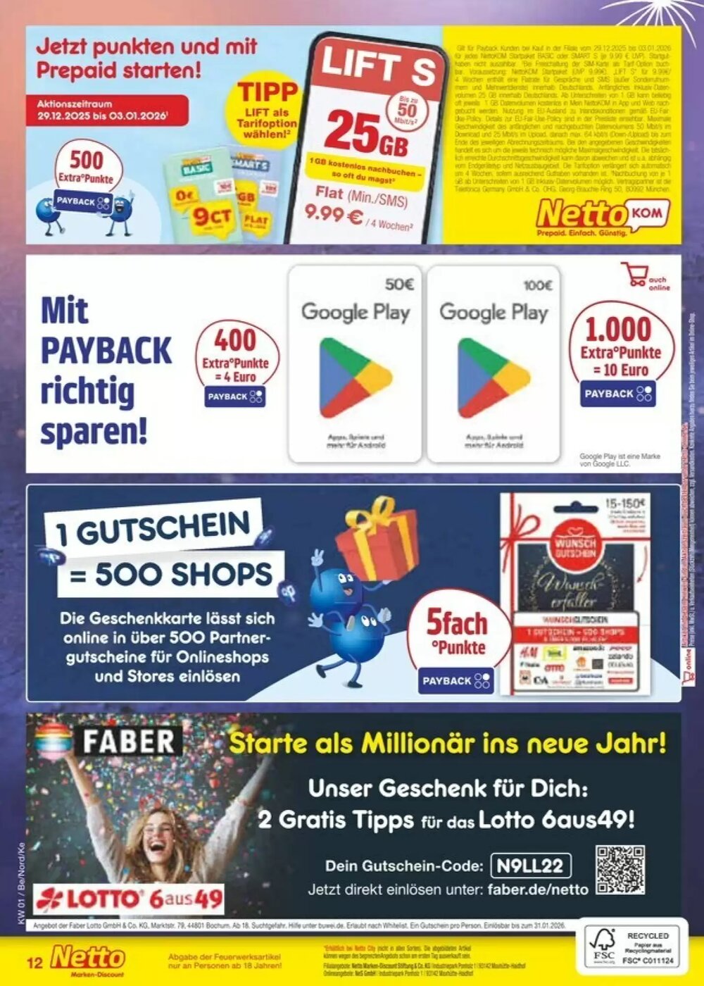 Netto Marken-Discount Prospekt (ab 29.12.2025) zum Blättern - Seite 29