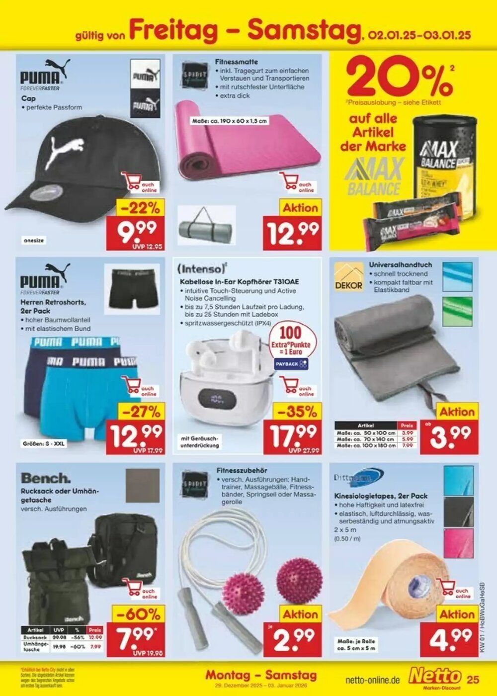 Netto Marken-Discount Prospekt (ab 29.12.2025) zum Blättern - Seite 39