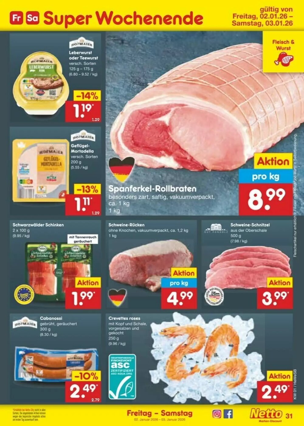 Netto Marken-Discount Prospekt (ab 29.12.2025) zum Blättern - Seite 45