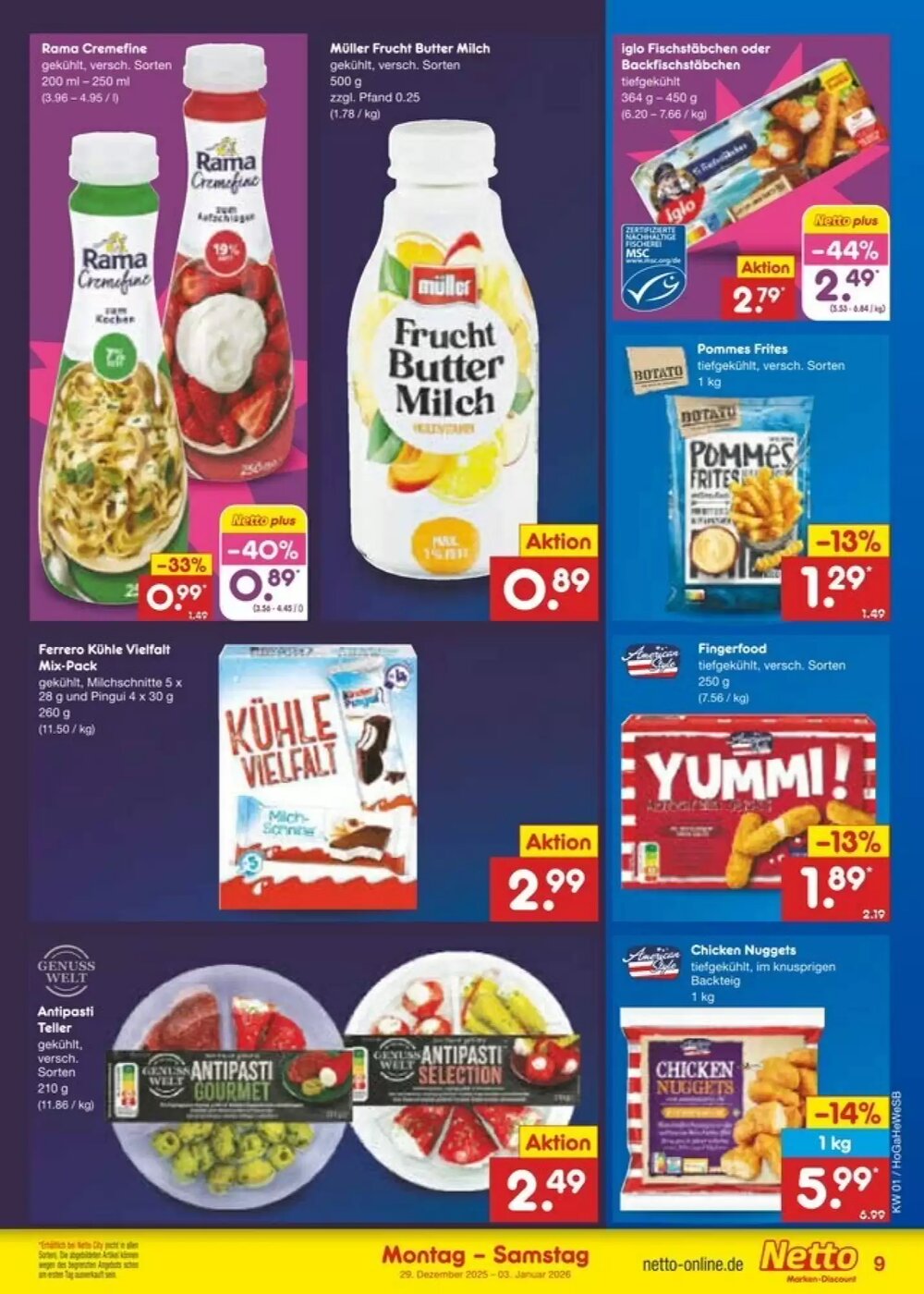 Netto Marken-Discount Prospekt (ab 29.12.2025) zum Blättern - Seite 9