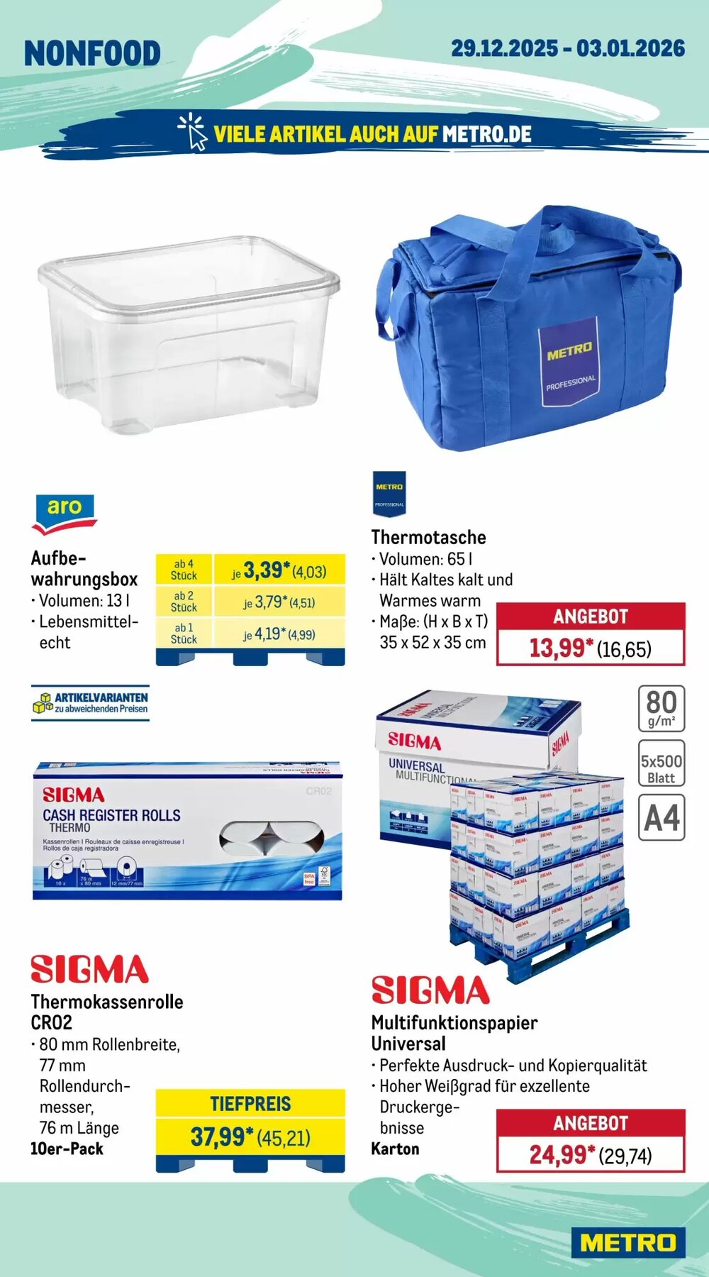 METRO Prospekt (ab 29.12.2025) zum Blättern - Seite 19