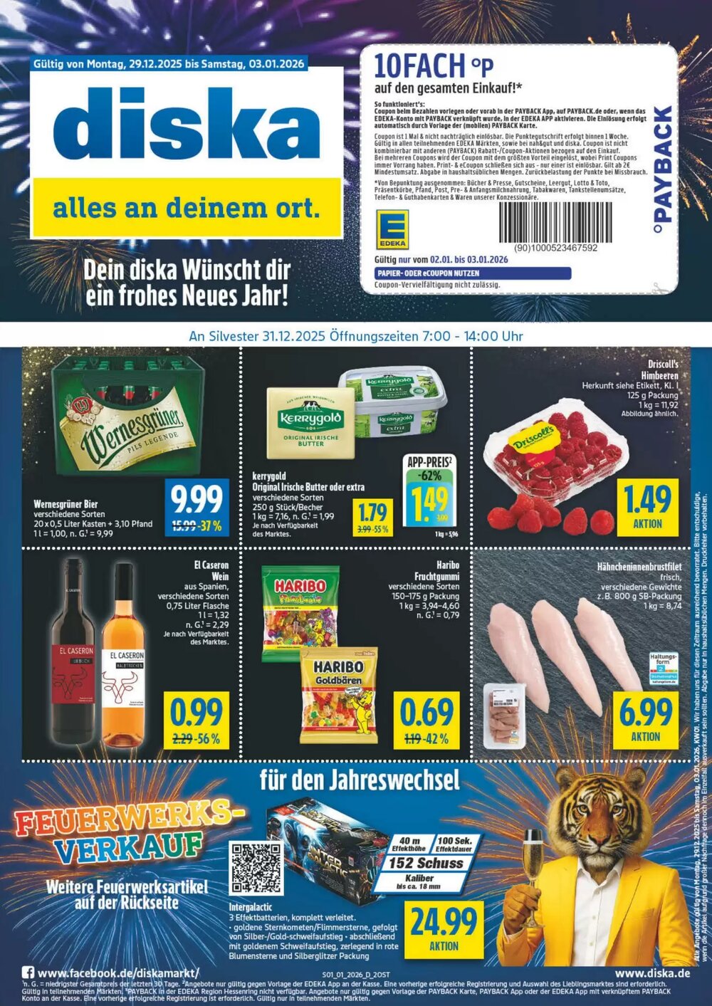 diska Prospekt (ab 29.12.2025) zum Blättern - Seite 1