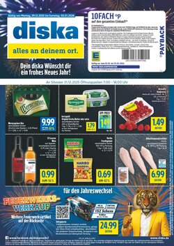 diska Prospekt (ab 29.12.2025) zum Blättern