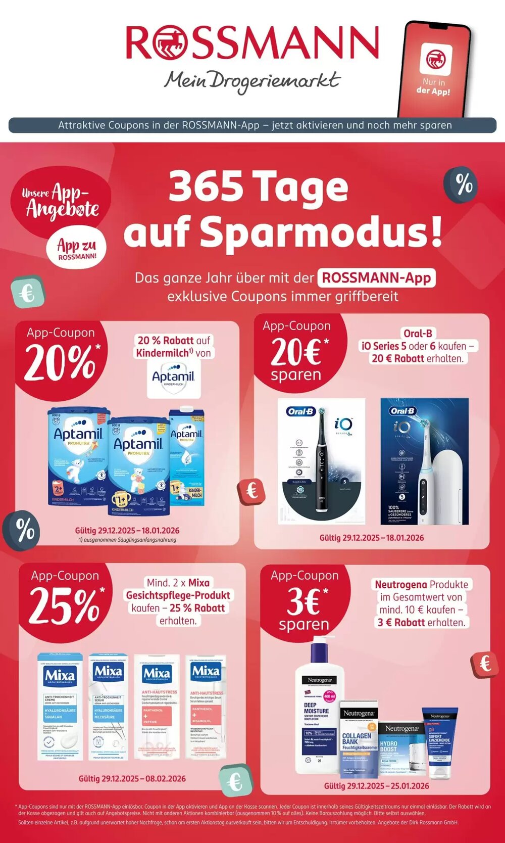Rossmann Prospekt (ab 29.12.2025) zum Blättern - Seite 1
