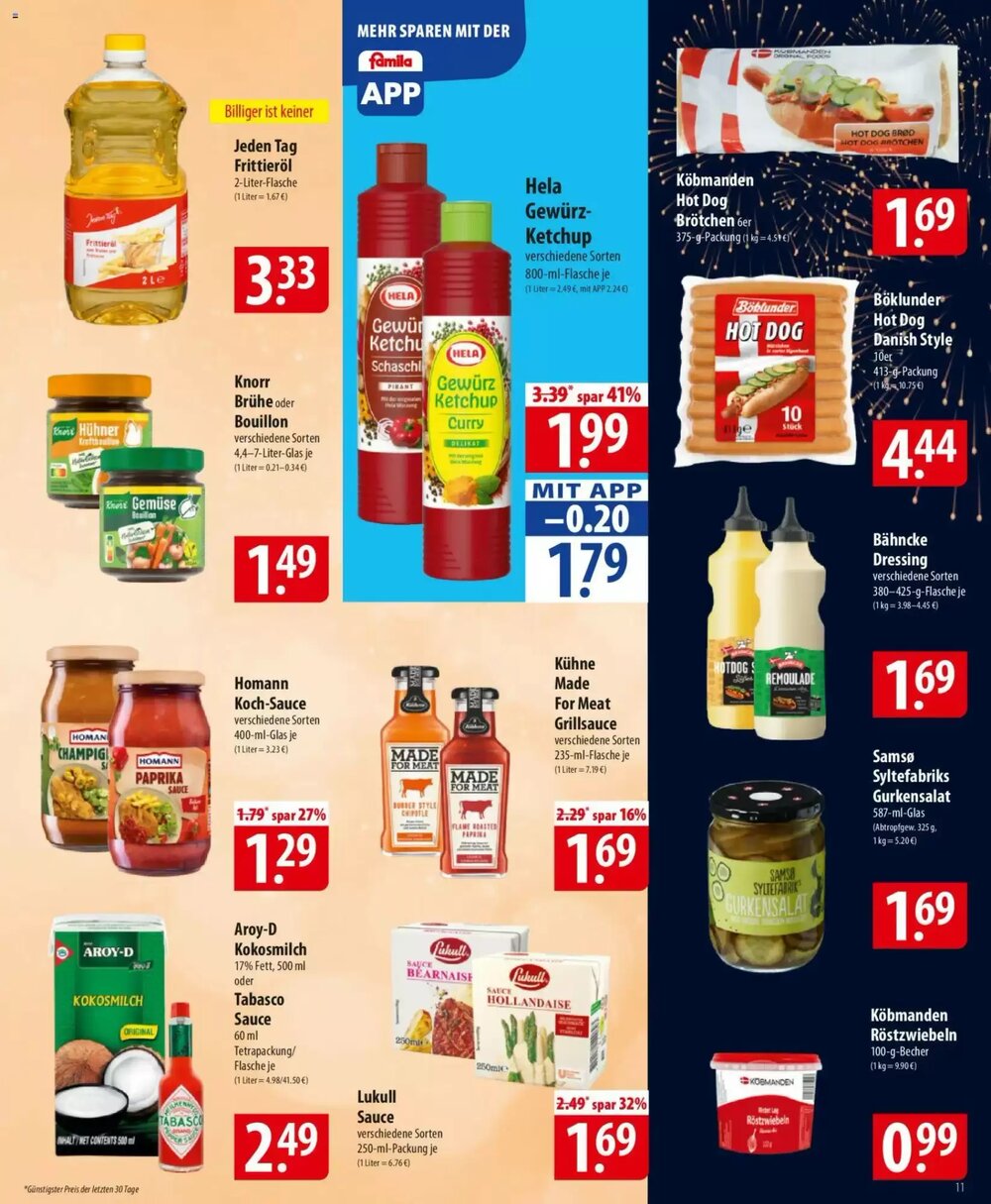 Famila Nord Ost Prospekt (ab 29.12.2025) zum Blättern - Seite 11