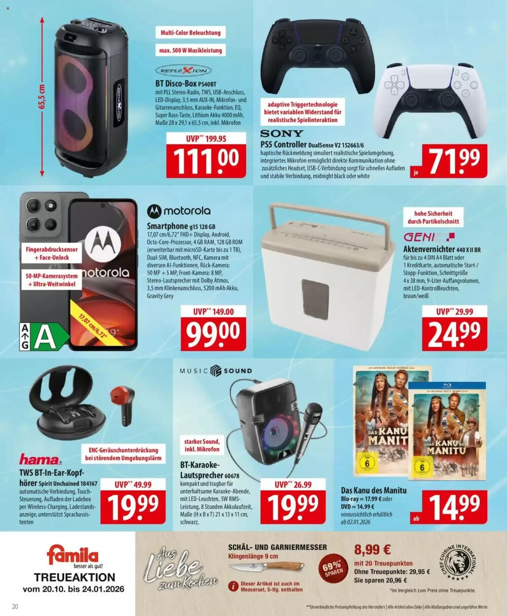 Famila Nord Ost Prospekt (ab 29.12.2025) zum Blättern - Seite 20