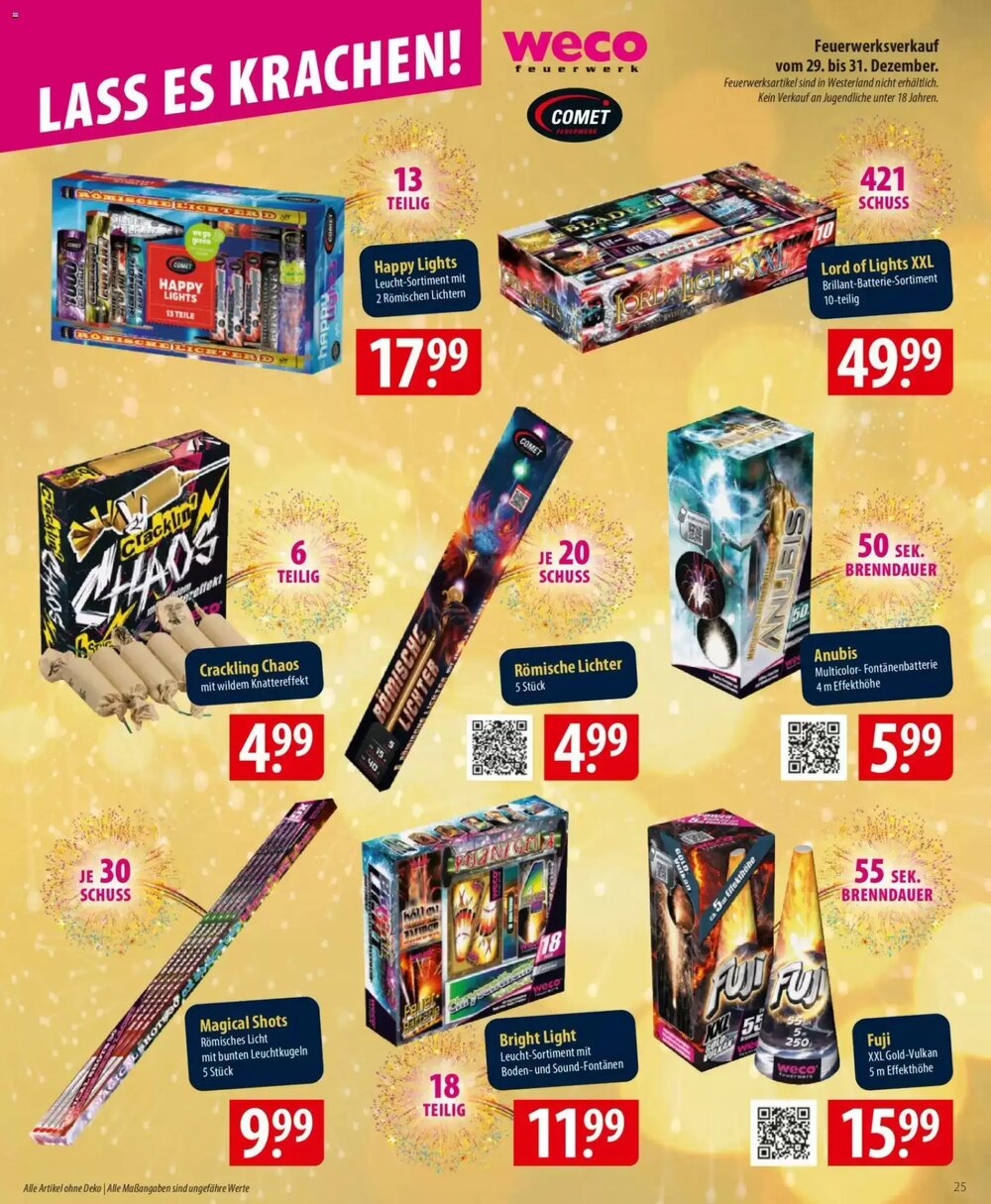 Famila Nord Ost Prospekt (ab 29.12.2025) zum Blättern - Seite 25