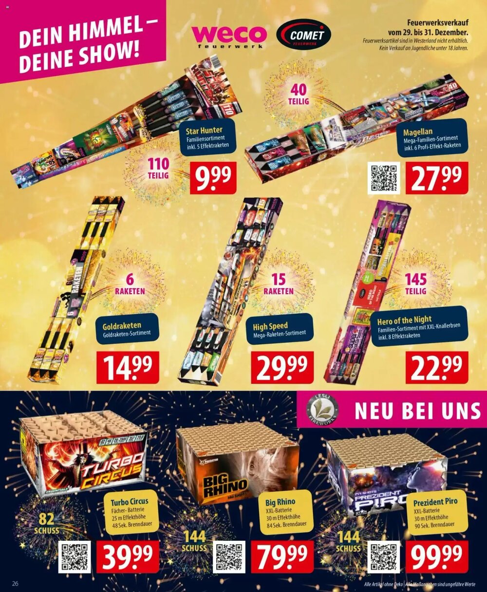 Famila Nord Ost Prospekt (ab 29.12.2025) zum Blättern - Seite 26