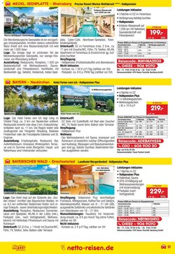 Netto Reisen Prospekt (ab 29.12.2025) zum Blättern - Seite 21