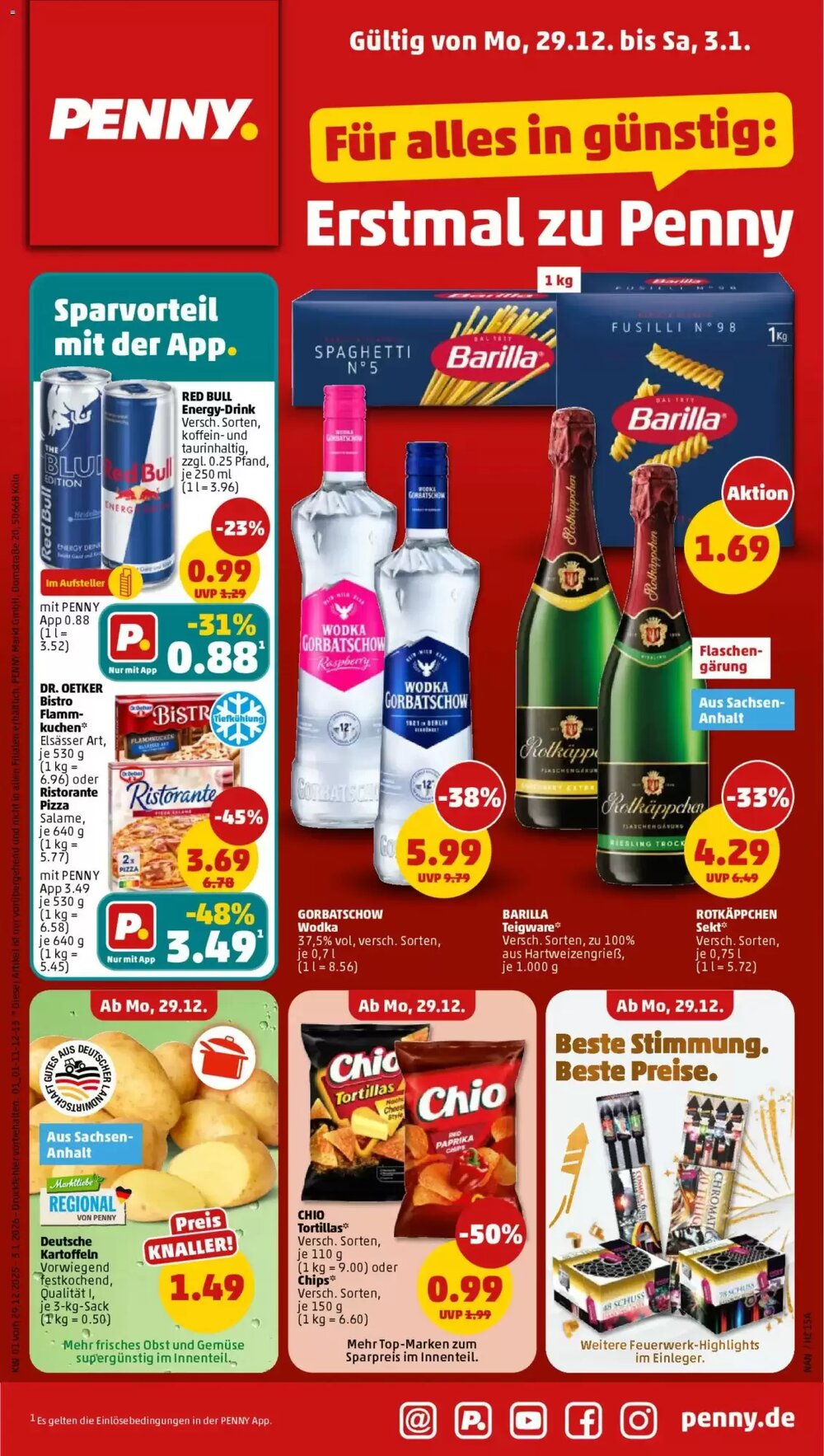 PENNY Prospekt (ab 29.12.2025) zum Blättern - Seite 1