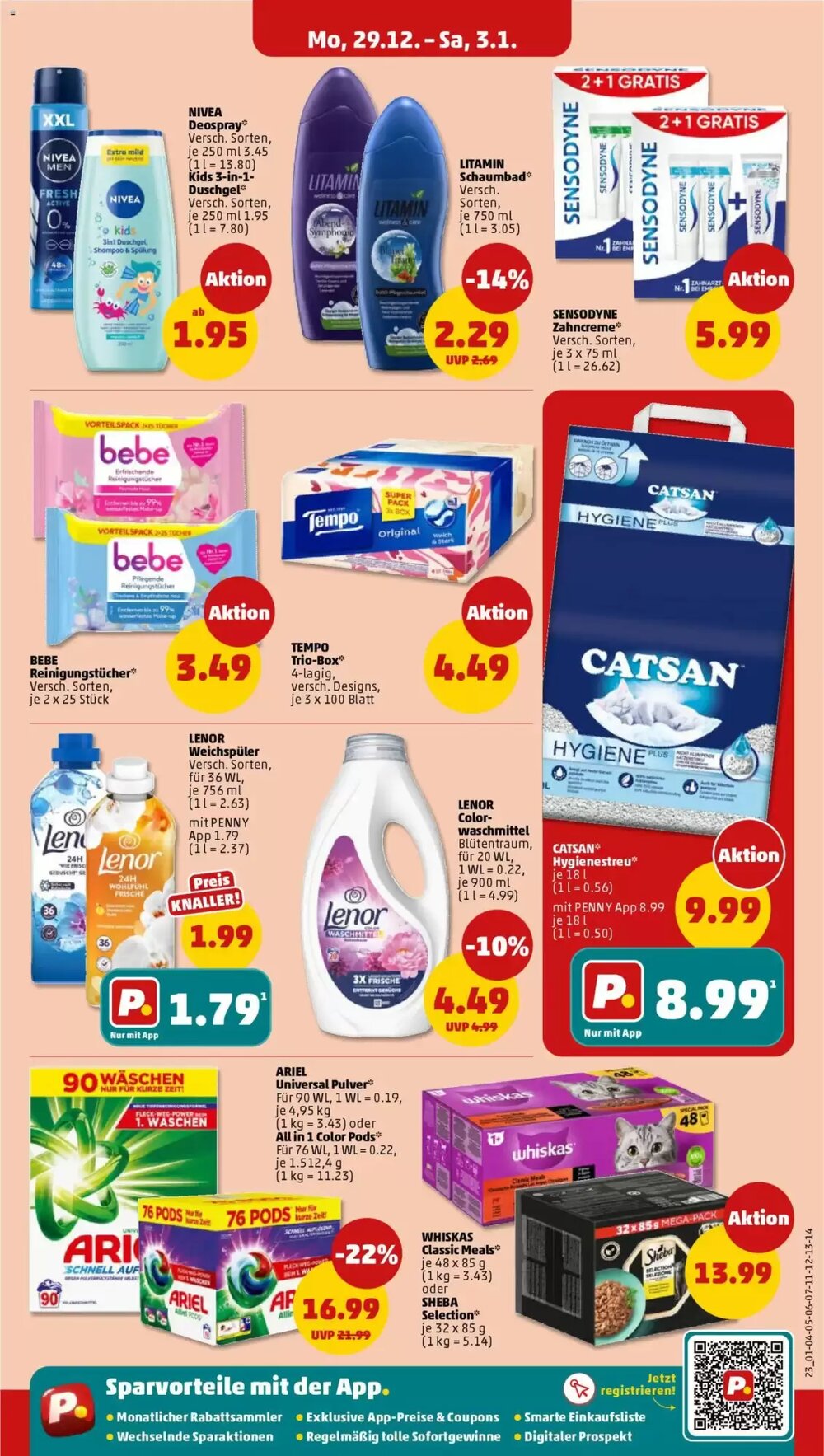 PENNY Prospekt (ab 29.12.2025) zum Blättern - Seite 23