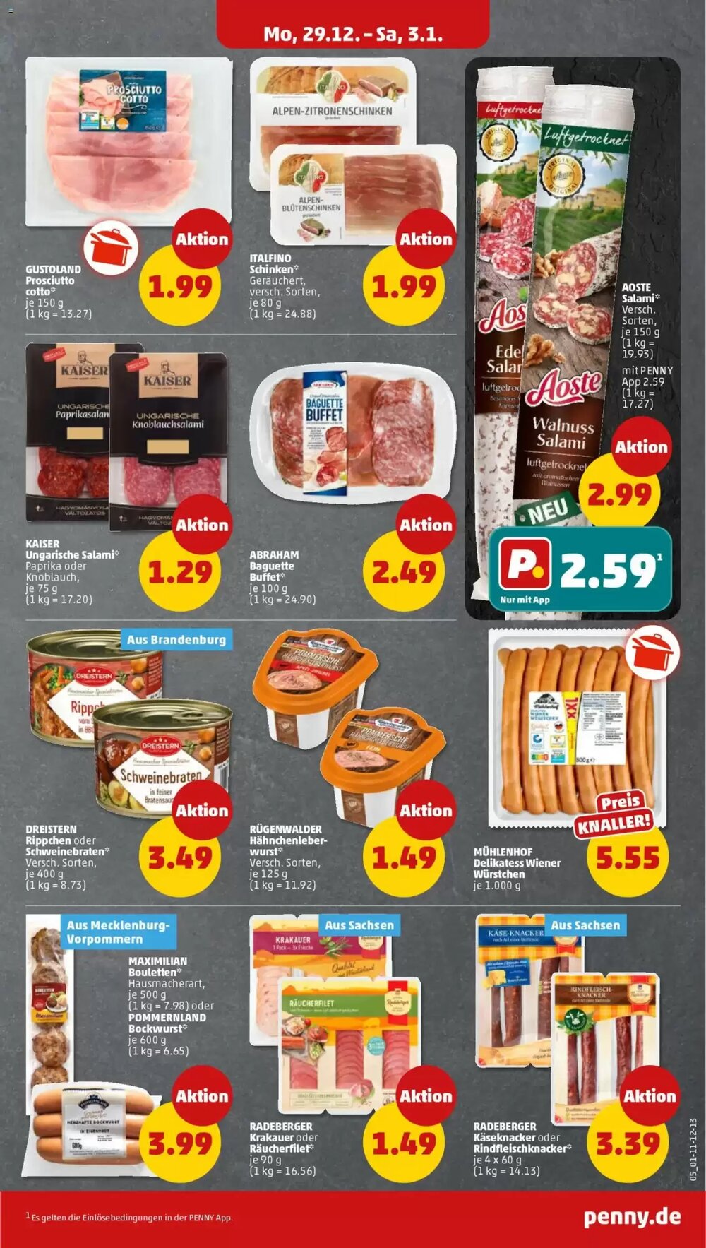 PENNY Prospekt (ab 29.12.2025) zum Blättern - Seite 5