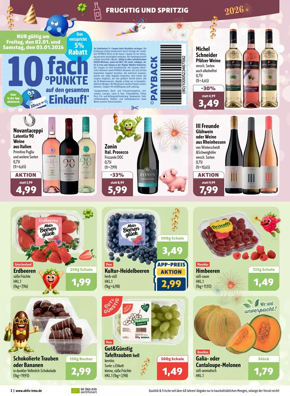 Aktiv Irma Prospekt (ab 29.12.2025) zum Blättern - Seite 2