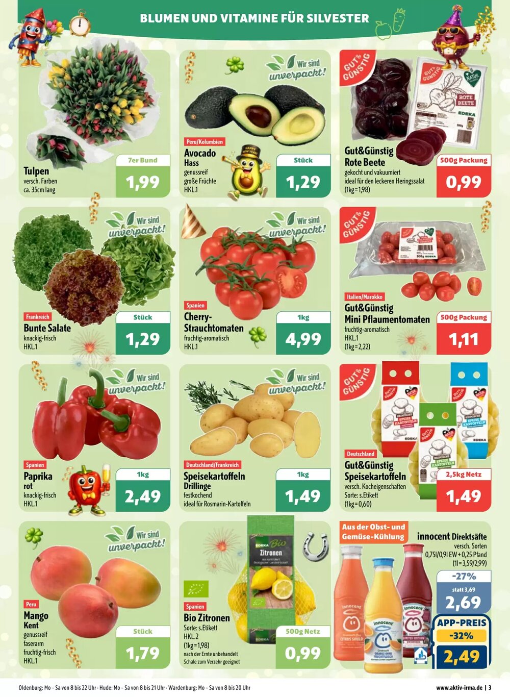 Aktiv Irma Prospekt (ab 29.12.2025) zum Blättern - Seite 3