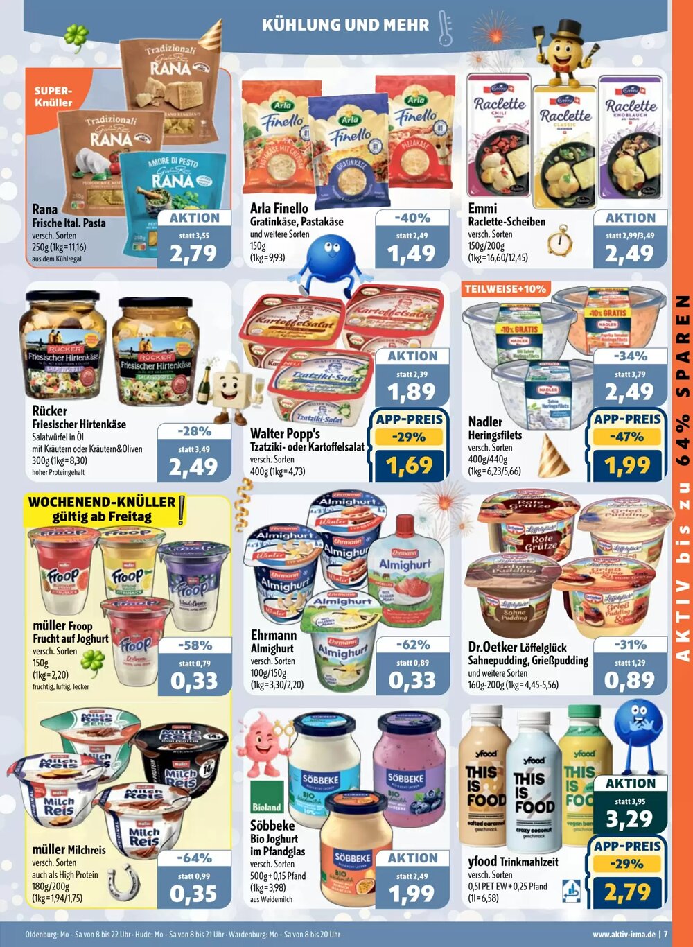 Aktiv Irma Prospekt (ab 29.12.2025) zum Blättern - Seite 7