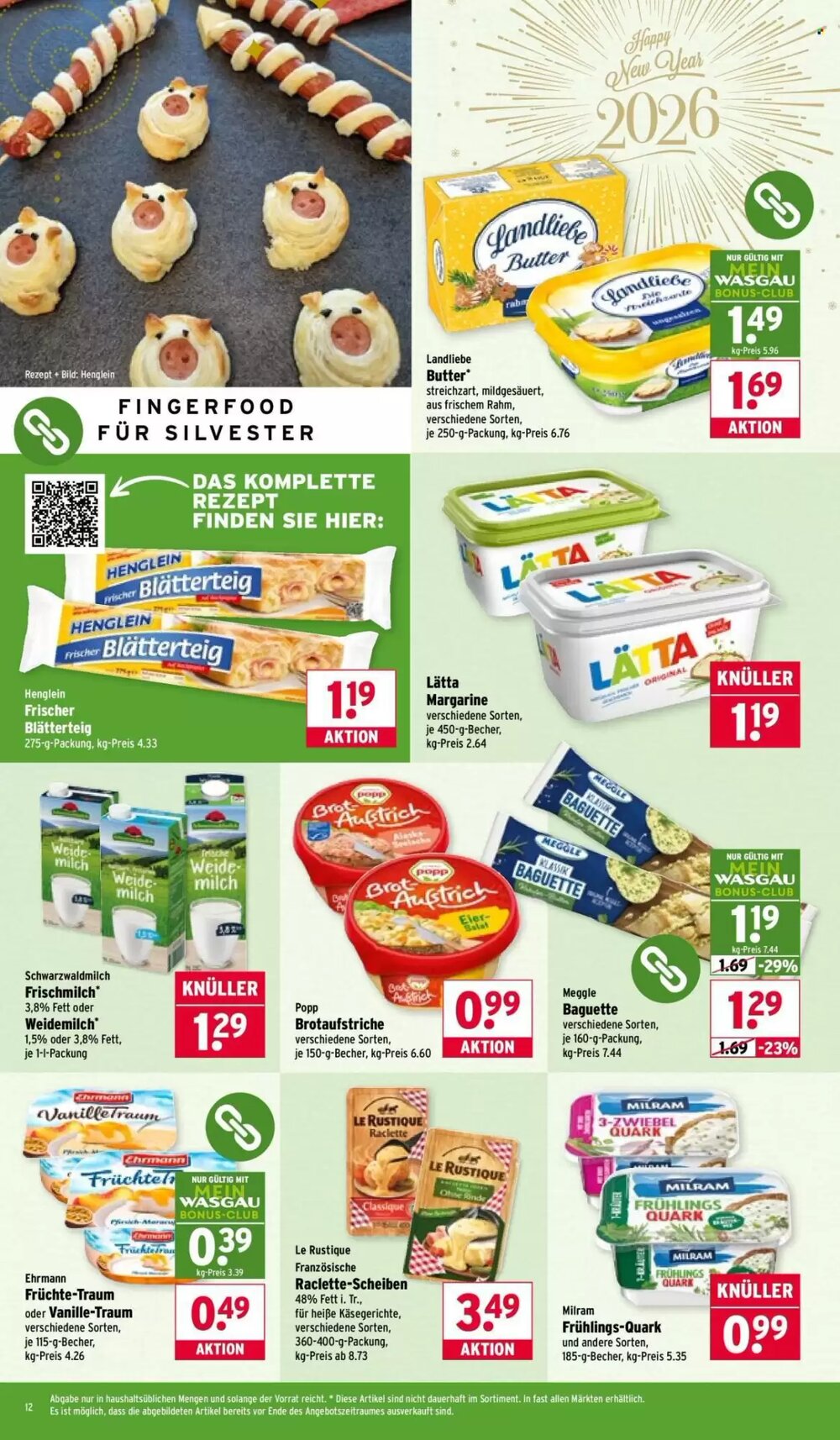 Wasgau Prospekt (ab 29.12.2025) zum Blättern - Seite 12