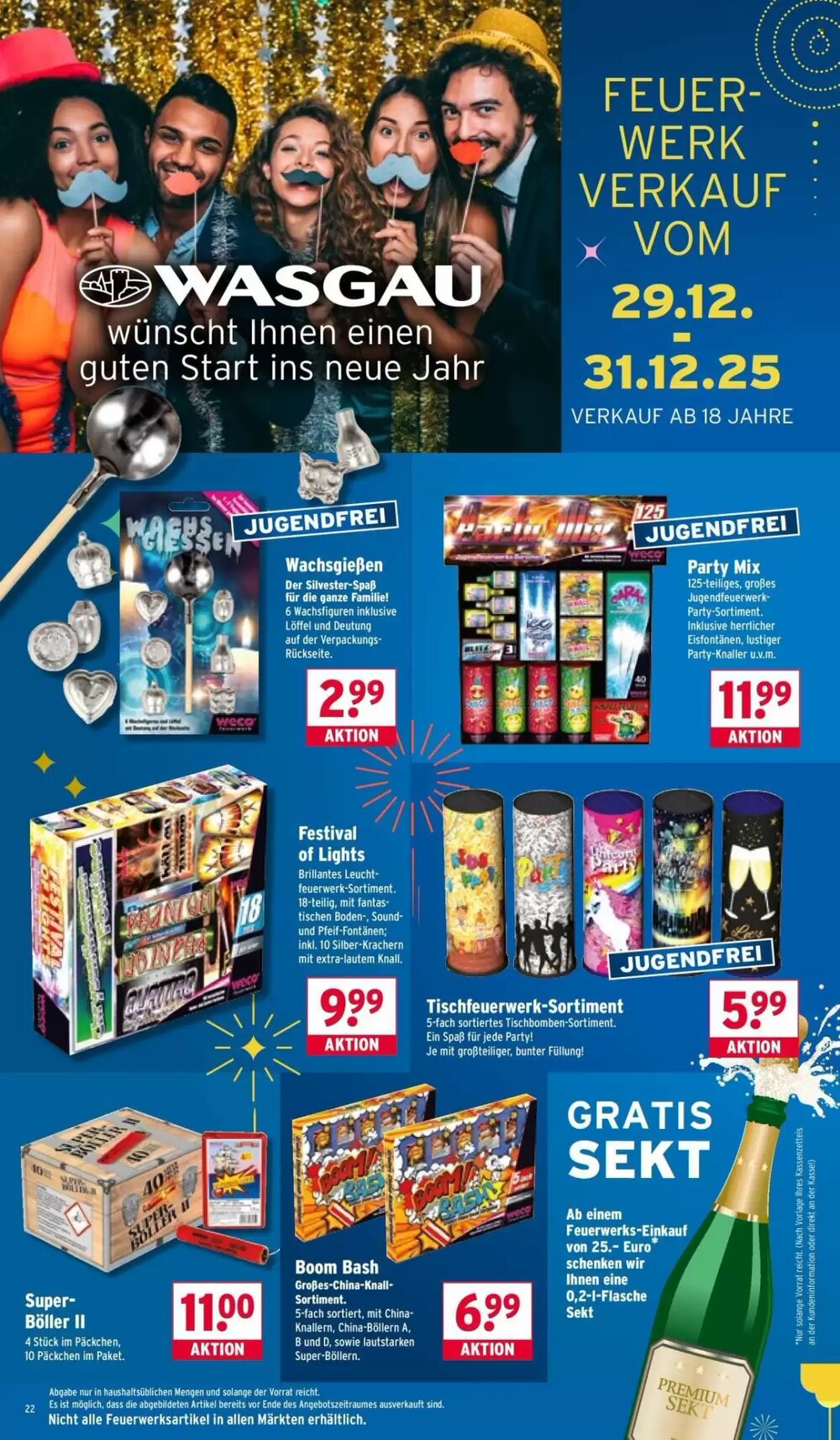 Wasgau Prospekt (ab 29.12.2025) zum Blättern - Seite 22