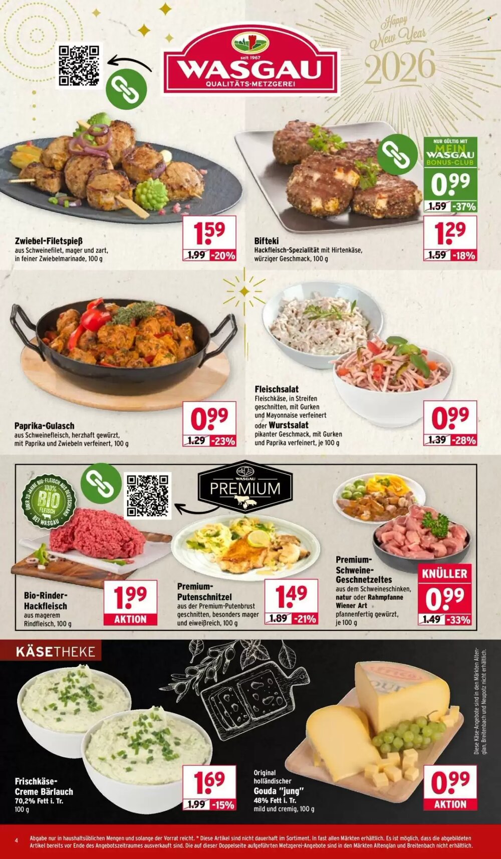 Wasgau Prospekt (ab 29.12.2025) zum Blättern - Seite 4