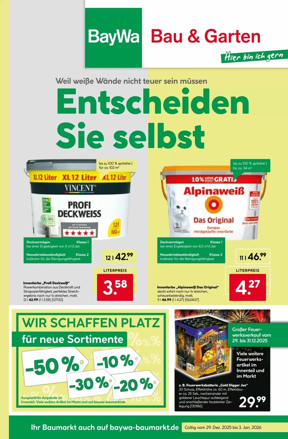 BayWa Prospekt (ab 29.12.2025) zum Blättern - Seite 1