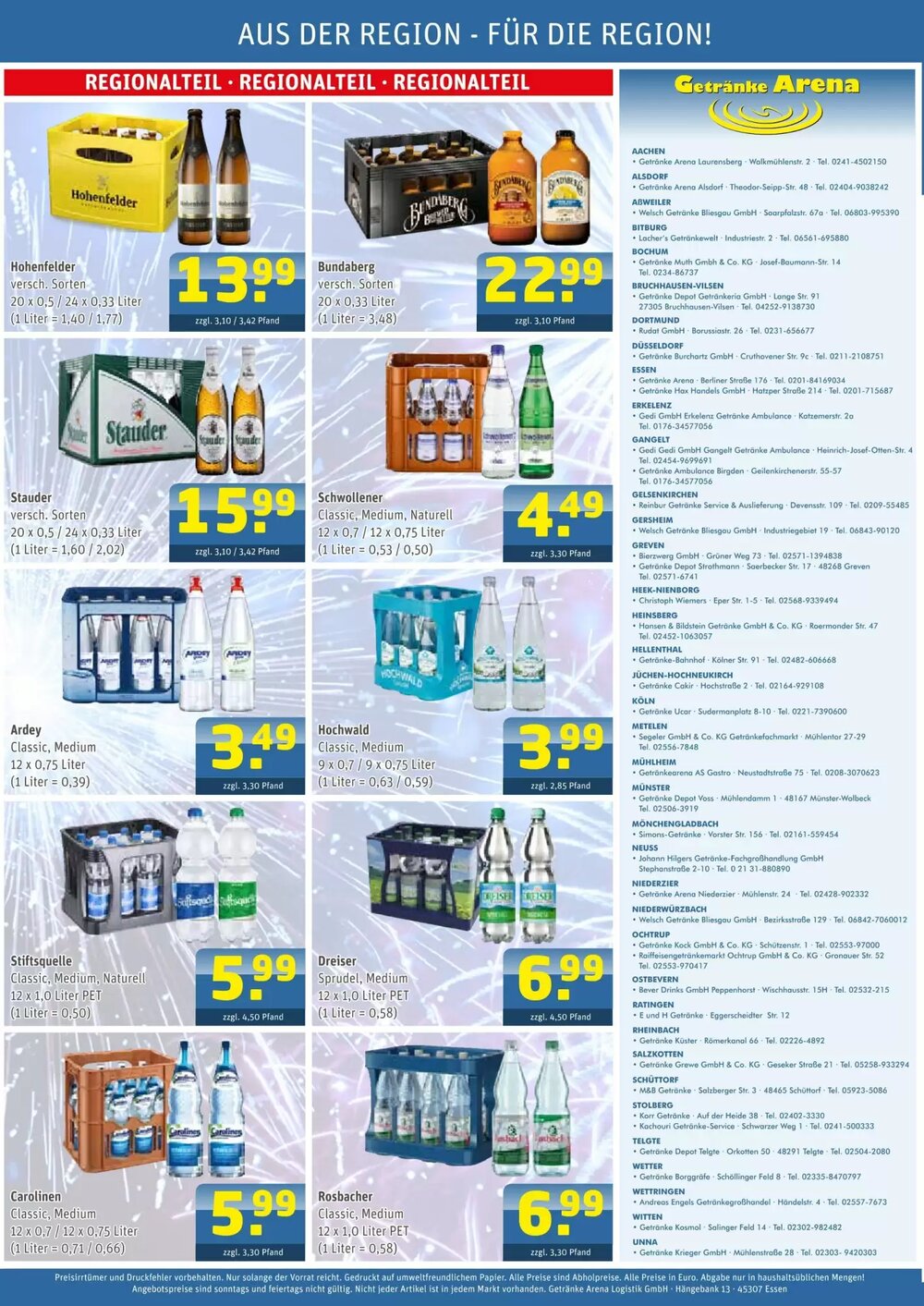 Getränke Arena Prospekt (ab 29.12.2025) zum Blättern - Seite 4