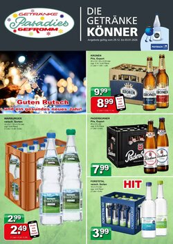 Getränkeparadies Gefromm Prospekt (ab 29.12.2025) zum Blättern