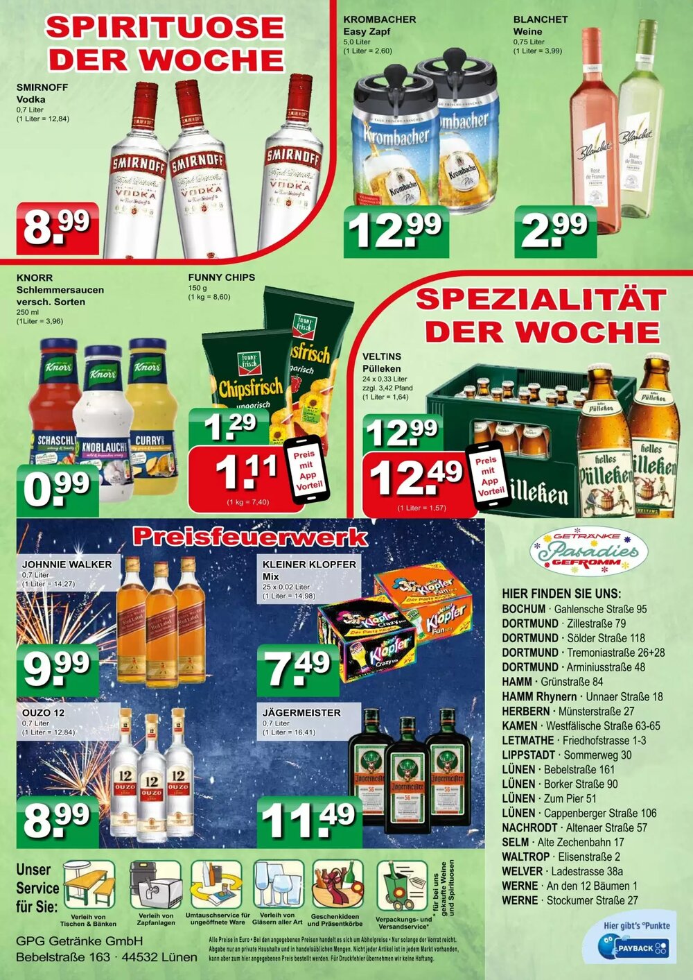 Getränkeparadies Gefromm Prospekt (ab 29.12.2025) zum Blättern - Seite 4