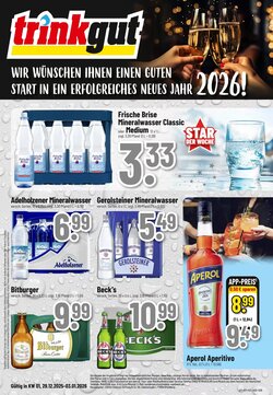 trinkgut Prospekt (ab 29.12.2025) zum Blättern