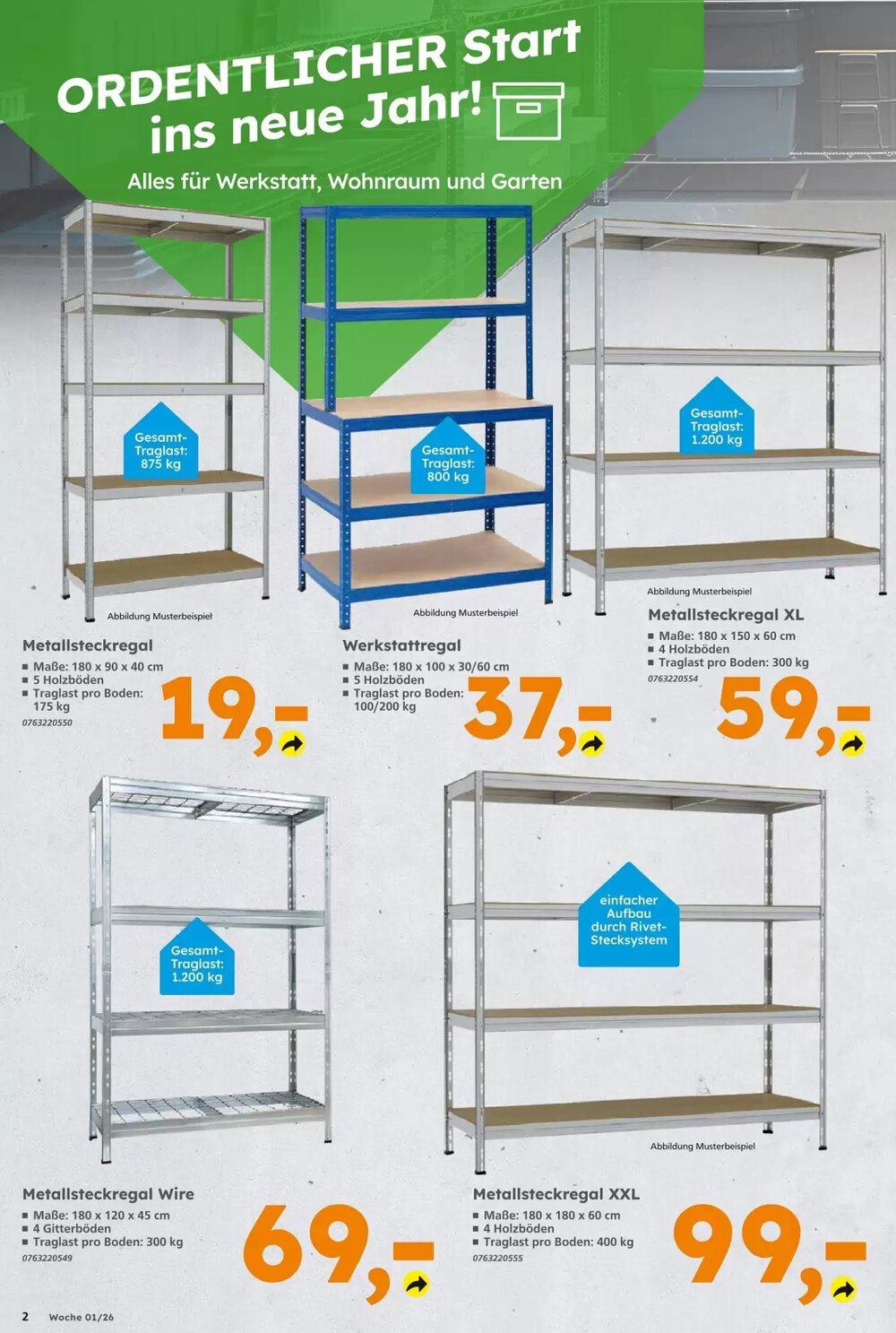 Globus Baumarkt Prospekt (ab 29.12.2025) zum Blättern - Seite 2